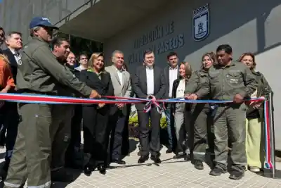 Inauguraron un imponente edificio en la Costanera Sur y prometen más árboles para la ciudad