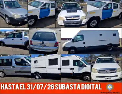 Rematan vehículos oficiales: lo recaudado irá al Servicio Penitenciario de Salta