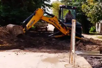 Finalizó la obra cloacal que cambiará la vida de 350 vecinos de San Luis del Palmar