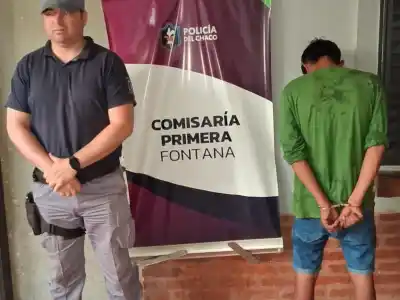 Ignoró una orden judicial, fue a pedirle plata a su papá y terminó esposado en Fontana