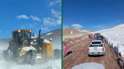 Ignoraron las alertas y quedaron atrapados en la nieve: el Gobierno ya investiga a las agencias