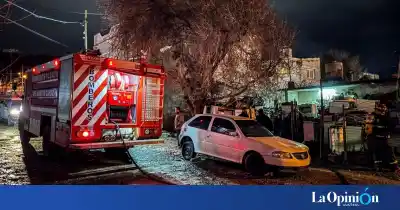 Sobrecarga eléctrica en Caleta Olivia: el peligro que casi se sale de control en el barrio 3 de Febrero