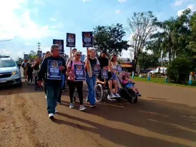 Marcha en Puerto Iguazú: el pedido desesperado por justicia que nadie quiere escuchar