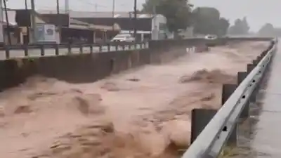 CAPITAL: Locura en las avenidas por el temporal y lo que encontraron en la ruta a los Valles