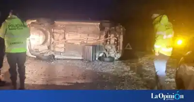 Perdió el control en la ruta 3 y lo que pasó después es un milagro