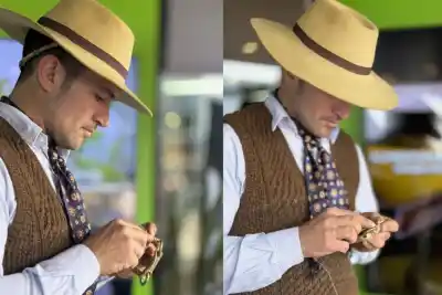 El soguero que dejó helada a la Rural de Palermo: un oficio ancestral desde Neuquén