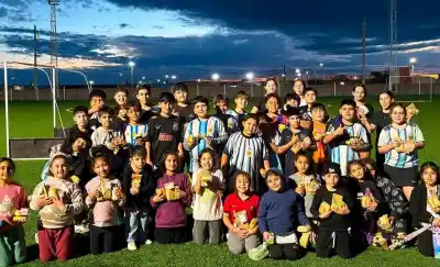 El plan secreto para que los chicos dejen el celular: así fue el Encuentro Multideportivo Infantil en Algarrobo del Águila