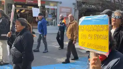 La 81ª marcha de los jubilados: protesta, Ley de Tierras y un reclamo que no cesa