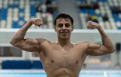 Del aula a la gloria: el nadador santiagueño que se codea con los mejores de América