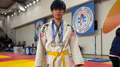 Volvió de Córdoba con dos medallas: el jujeño que brilló en el Nacional de Judo