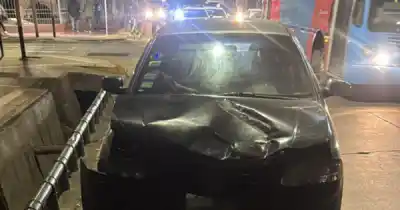 Chocaron en Ciudad y ambos eran policías: uno terminó en el hospital