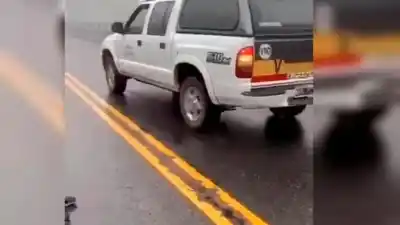 Alerta en la Ruta 307 de Tucumán: Derrame de aceite o gasoil pone en riesgo a conductores