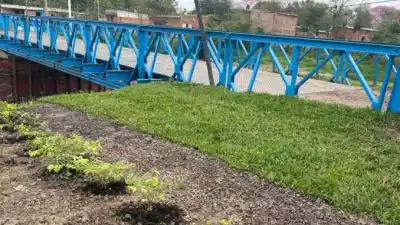 Vecinos de Sagrado Corazón lograron lo que parecía imposible: el puente ya está abierto