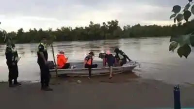 Un hombre desaparece en el Río Salí de Tucumán tras ser arrastrado por la correntada