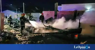 Se quemó todo en cuestión de minutos: el incendio que arrasó una casa en Piedra Buena