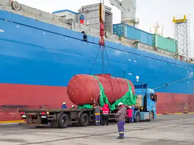 Más de 6.200 toneladas en movimiento: el operativo que promete transformar el futuro energético de Ushuaia