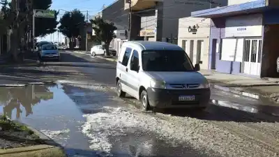 Congelados: en Caleta Olivia la sensación térmica llegó a -10° y no para de caer