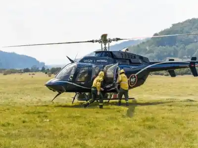 Siete personas a bordo: el helicóptero que desapareció en el límite de San Juan y La Rioja