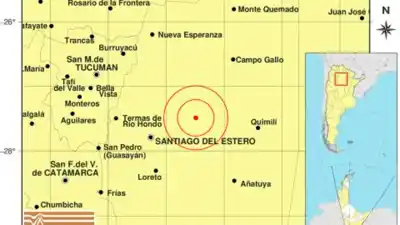 Santiago del Estero: un temblor de 3,3 sacudió la madrugada y nadie lo sintió