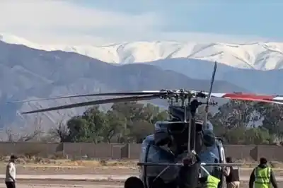 Hallaron el helicóptero caído en Valle Fértil: la última comunicación antes de la tragedia