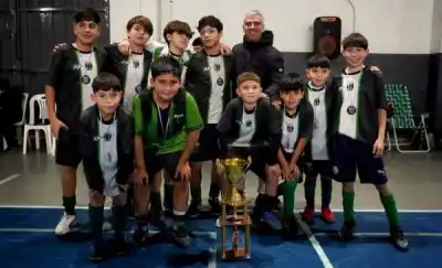 El emotivo cierre de la Liga de Fútbol Infantil que reunió a cientos de familias en Rawson