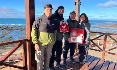Siete desfibriladores llegan a Península Valdés: ¿dónde estarán ubicados?