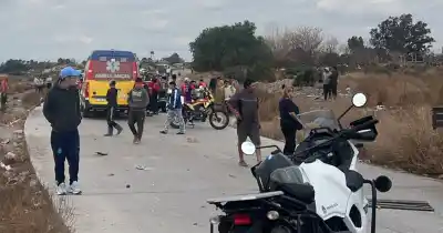 Un motociclista de 35 años murió en un choque frontal en Las Heras