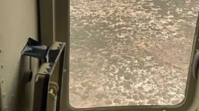 La última imagen del helicóptero antes de la tragedia: la foto que envió una de las víctimas