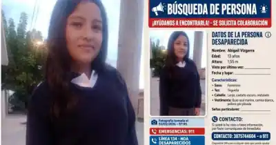 Angustia en Salta: buscan a una adolescente de 13 años que desapareció el fin de semana