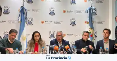 Se quebró en plena conferencia: el desgarrador relato del secretario de Seguridad tras la tragedia en Valle Fértil