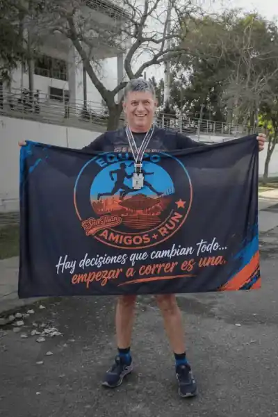 La emotiva despedida de Amigos + Run a Carlos Heredia: "Dejó una huella imborrable"