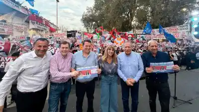 Zamora y Suárez encabezaron dos plenarios multitudinarios para apuntalar a Llamil Abdala en La Banda