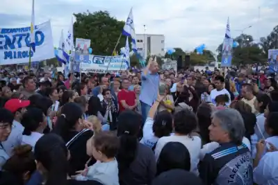 El emotivo pedido de Mirolo en el cierre de campaña: "Nosotros sabemos gobernar"