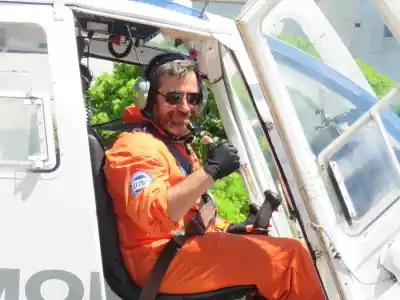 Era de Rosario y murió en el helicóptero caído en San Juan: quién era el piloto