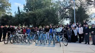 Restauraron bicicletas en una cárcel y las donarán a alumnos de Jáchal