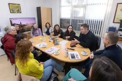 Martín Perez se reunió con jubilados municipales y reveló el impacto del nuevo aumento salarial