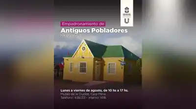 ¿Vivías en Ushuaia antes de 1954? El municipio te busca para los festejos del 142° aniversario