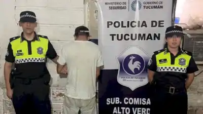 Violencia en Alto Verde: Aprehenden a un hombre que desobedeció una orden judicial y dañó la casa de su expareja