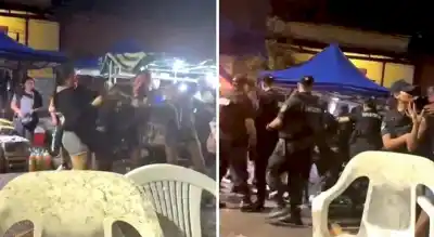 La Trinidad en llamas: pelea de mujeres y enfrentamientos con la policía en pleno carnaval