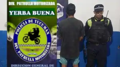 La ropa lo delató: detuvieron a un joven por un robo en un gimnasio de Yerba Buena