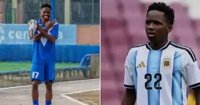 Nació en Haití, fue adoptado por argentinos y se convirtió en el primer futbolista de su país en jugar para la Selección Sub 17
