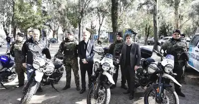 Kicillof lanzó una nueva base policial en Lomas y apuntó contra Milei por la seguridad