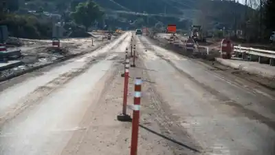 La megaobra de la Ruta 82 avanza a paso firme: ya completaron la mitad del tramo clave
