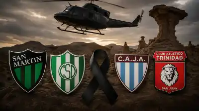 El deporte sanjuanino se une en el dolor: los clubes que despidieron a las víctimas de la tragedia aérea