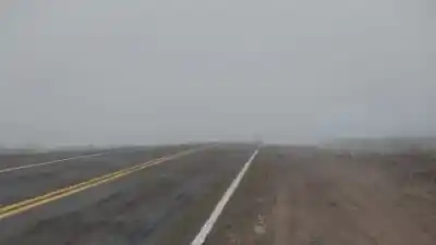Bajas temperaturas en San Juan: las rutas donde el hielo y la niebla acechan a los conductores