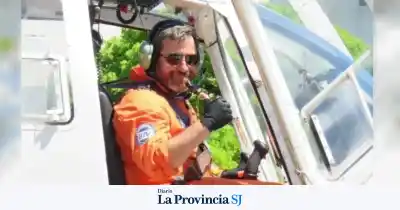 Quién era el piloto del helicóptero caído en Valle Fértil: una trayectoria de 30 años