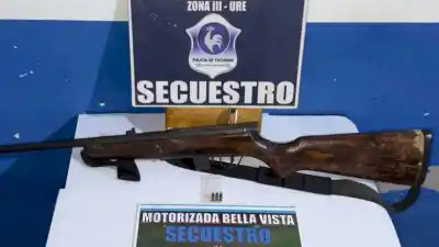 Allanamiento en Leales: el arma que encontraron tras las amenazas de muerte