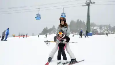 Sorpresa blanca en Bariloche: la nieve llegó cuando menos la esperaban