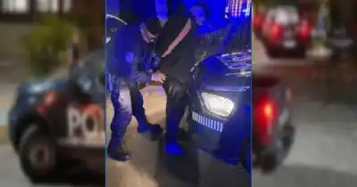 Escapaba con una rueda robada y terminó detenido en Godoy Cruz tras una persecución