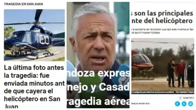 Siete muertos en Ischigualasto: el helicóptero que cayó y dejó al país en shock